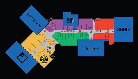 valley plaza mall map.